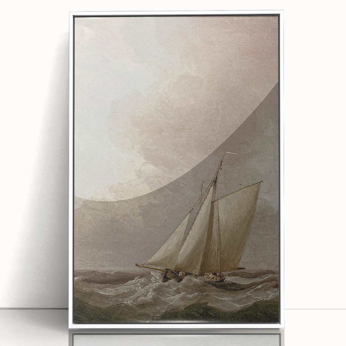 Vintage Sailing Ship – Historic Ocean Voyage Wall Art Print