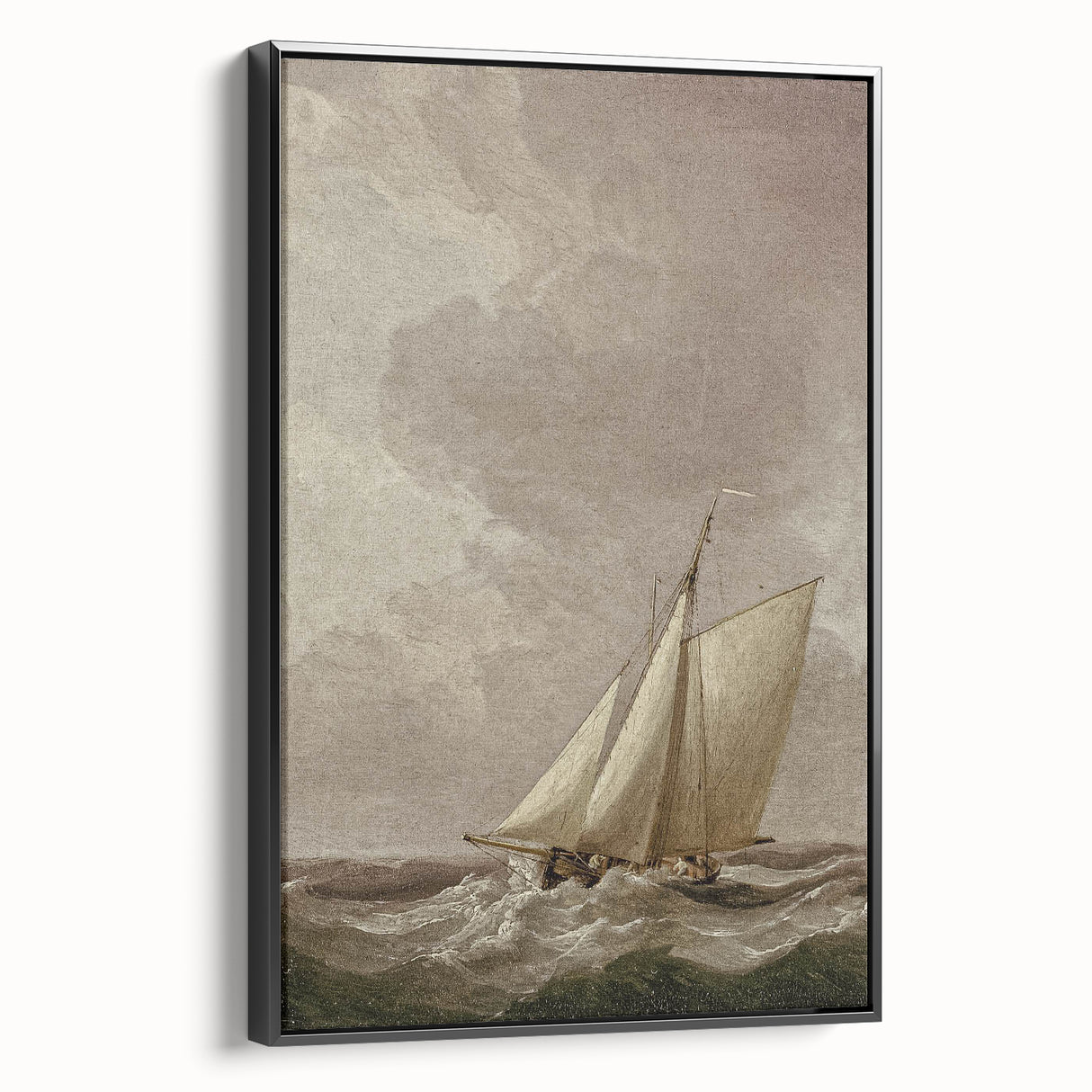 Vintage Sailing Ship – Historic Ocean Voyage Wall Art Print