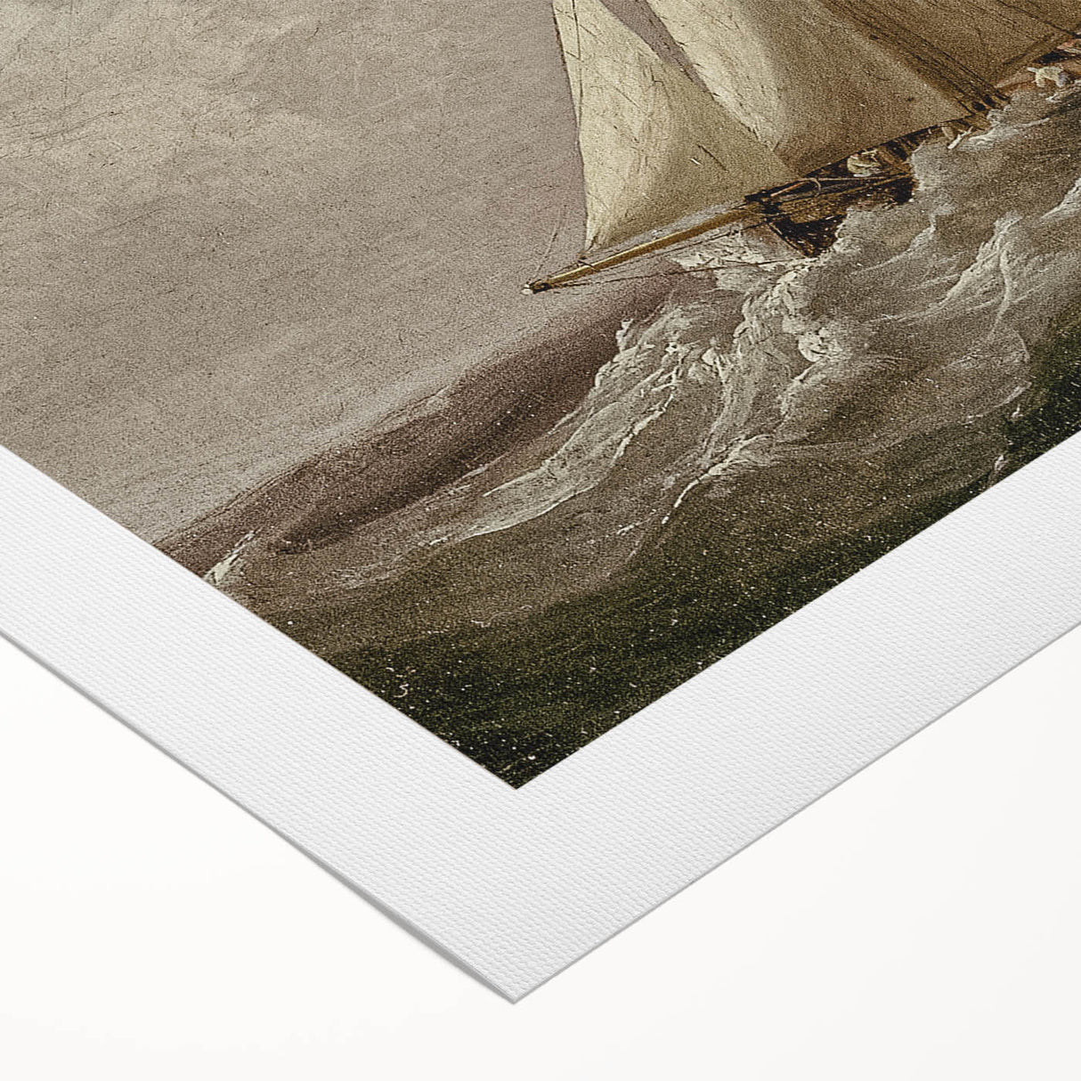 Vintage Sailing Ship – Historic Ocean Voyage Wall Art Print