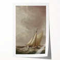 Vintage Sailing Ship – Historic Ocean Voyage Wall Art Print