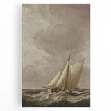 Vintage Sailing Ship – Historic Ocean Voyage Wall Art Print