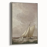 Vintage Sailing Ship – Historic Ocean Voyage Wall Art Print