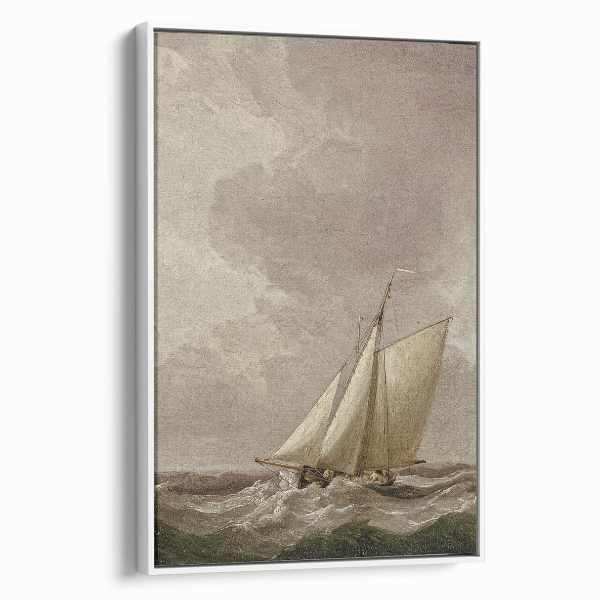Vintage Sailing Ship – Historic Ocean Voyage Wall Art Print