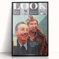 Vintage Magazine Cover Art - Walt Disney & Davy Crockett 1955