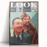 Vintage Magazine Cover Art - Walt Disney & Davy Crockett 1955