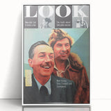 Vintage Magazine Cover Art - Walt Disney & Davy Crockett 1955
