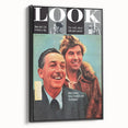 Vintage Magazine Cover Art - Walt Disney & Davy Crockett 1955