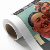 Vintage Magazine Cover Art - Walt Disney & Davy Crockett 1955