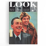 Vintage Magazine Cover Art - Walt Disney & Davy Crockett 1955