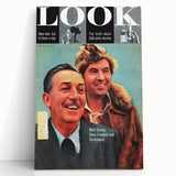 Vintage Magazine Cover Art - Walt Disney & Davy Crockett 1955