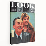 Vintage Magazine Cover Art - Walt Disney & Davy Crockett 1955