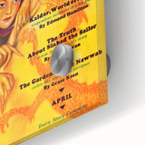 Vintage Magazine Cover Art – The Magic Carpet Retro Print