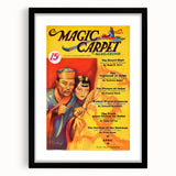 Vintage Magazine Cover Art – The Magic Carpet Retro Print