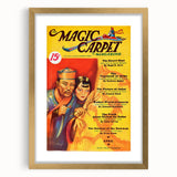 Vintage Magazine Cover Art – The Magic Carpet Retro Print