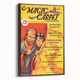 Vintage Magazine Cover Art – The Magic Carpet Retro Print