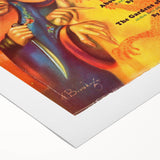 Vintage Magazine Cover Art – The Magic Carpet Retro Print