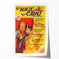 Vintage Magazine Cover Art – The Magic Carpet Retro Print