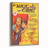 Vintage Magazine Cover Art – The Magic Carpet Retro Print