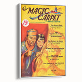 Vintage Magazine Cover Art – The Magic Carpet Retro Print