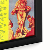 Vintage Magazine Cover Art – The Magic Carpet Retro Print-2