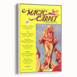 Vintage Magazine Cover Art – The Magic Carpet Retro Print-2