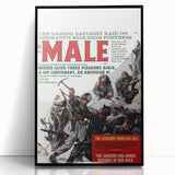 Vintage Magazine Cover Art – Male Adventure WWII Cover Print