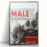 Vintage Magazine Cover Art – Male Adventure WWII Cover Print
