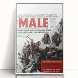 Vintage Magazine Cover Art – Male Adventure WWII Cover Print