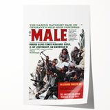 Vintage Magazine Cover Art – Male Adventure WWII Cover Print