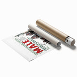 Vintage Magazine Cover Art – Male Adventure WWII Cover Print