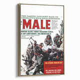 Vintage Magazine Cover Art – Male Adventure WWII Cover Print