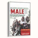 Vintage Magazine Cover Art – Male Adventure WWII Cover Print