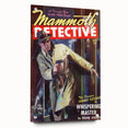 Vintage Magazine Cover Art – Mammoth Detective Noir Print