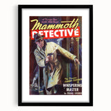 Vintage Magazine Cover Art – Mammoth Detective Noir Print