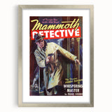 Vintage Magazine Cover Art – Mammoth Detective Noir Print