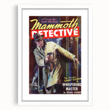 Vintage Magazine Cover Art – Mammoth Detective Noir Print