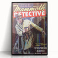 Vintage Magazine Cover Art – Mammoth Detective Noir Print
