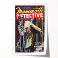 Vintage Magazine Cover Art – Mammoth Detective Noir Print