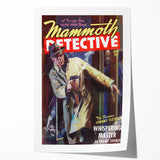 Vintage Magazine Cover Art – Mammoth Detective Noir Print