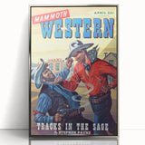Vintage Magazine Cover Art – Mammoth Western Classic Print