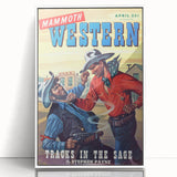 Vintage Magazine Cover Art – Mammoth Western Classic Print
