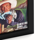 Vintage Magazine Cover Art – Mammoth Western Gambling Print