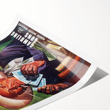 Vintage Magazine Cover Art – Mammoth Western Gambling Print