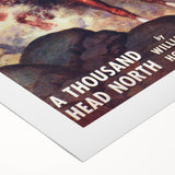 Vintage Magazine Cover Art – Mammoth Western Cowboy Print