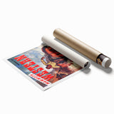 Vintage Magazine Cover Art – Mammoth Western Cowboy Print