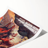 Vintage Magazine Cover Art – Mammoth Western Cowboy Print