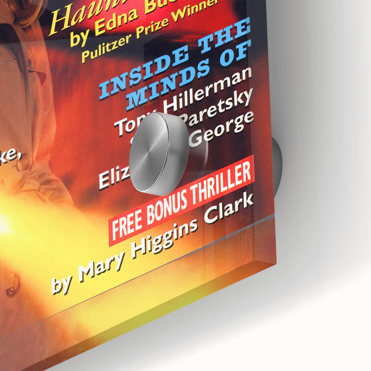 Classic Mary Higgins Clark Mystery Magazine Cover Art