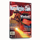 Classic Mary Higgins Clark Mystery Magazine Cover Art