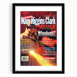 Classic Mary Higgins Clark Mystery Magazine Cover Art
