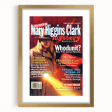 Classic Mary Higgins Clark Mystery Magazine Cover Art